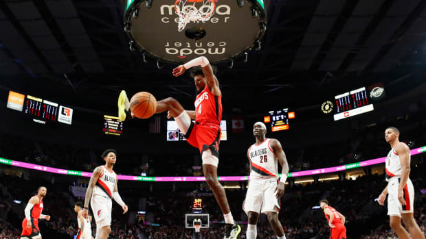 Jalen Green Houston Rockets Portland Trail Blazers